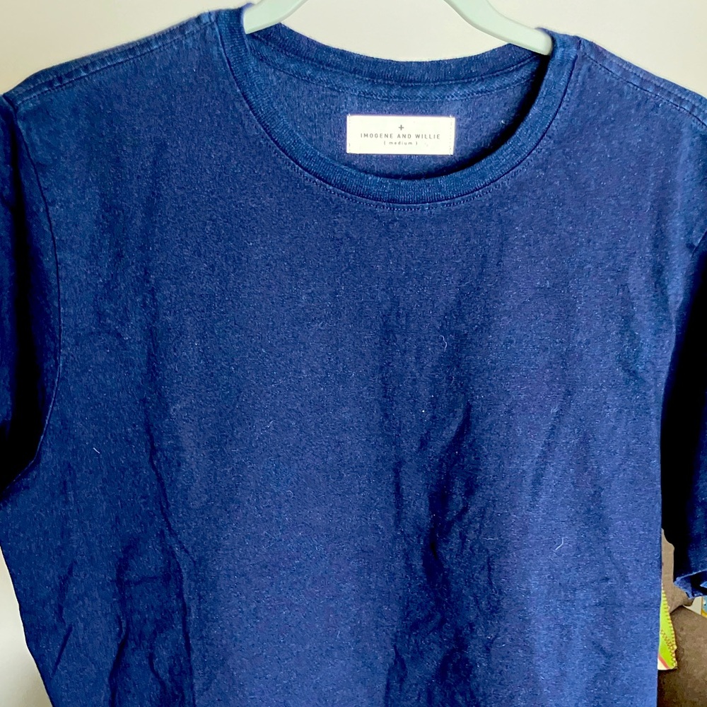 Imogene + Willie Indigo tee